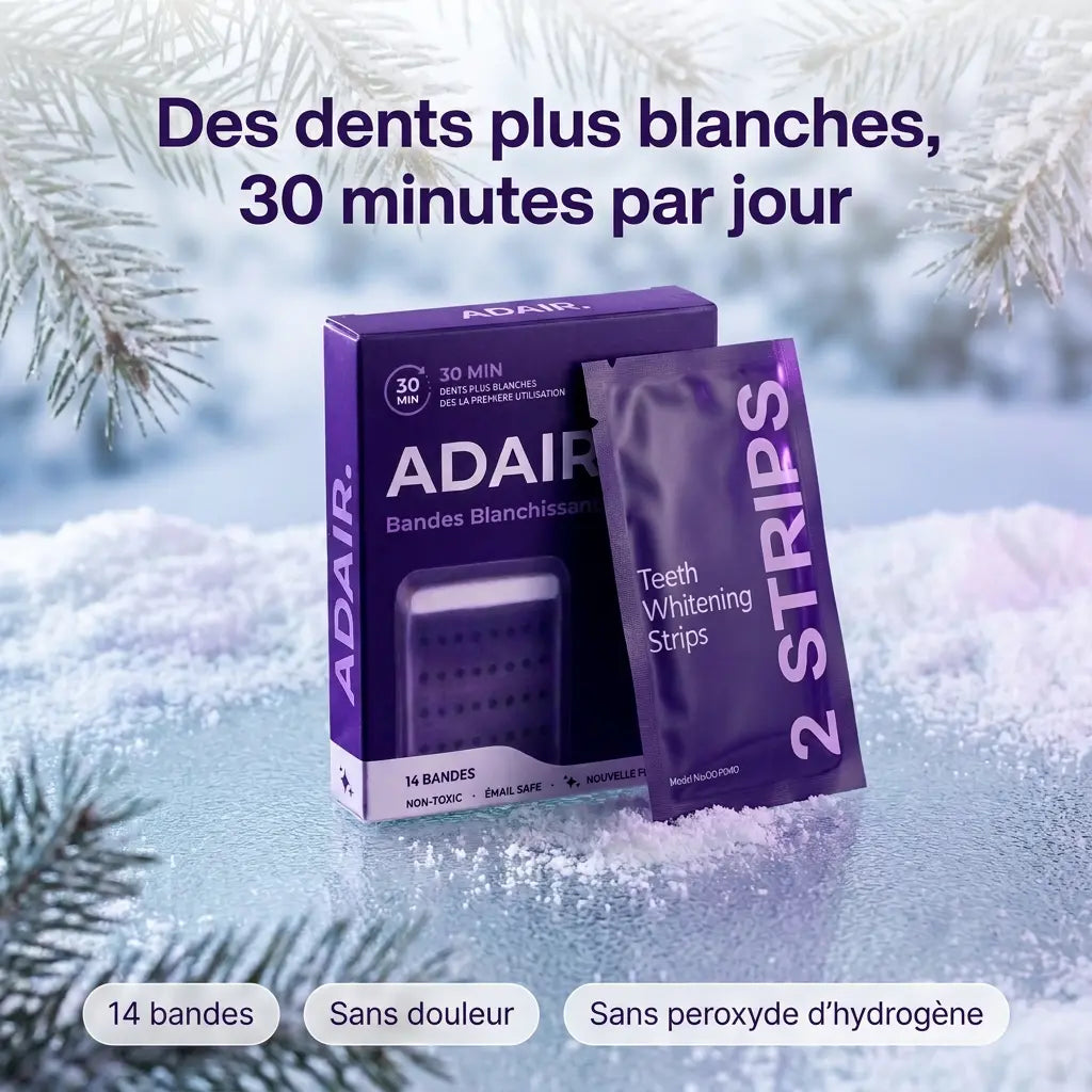 Bandes Blanchissantes Dentaires